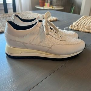 Geox respira leather sneaker